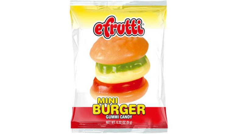 Order Efrutti Mini Burger Gummi Candy food online from Aldan Sunoco store, Aldan on bringmethat.com