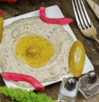 Order Mutabel-Baba Ghanoush food online from Dvine Mediterranean store, Corona on bringmethat.com