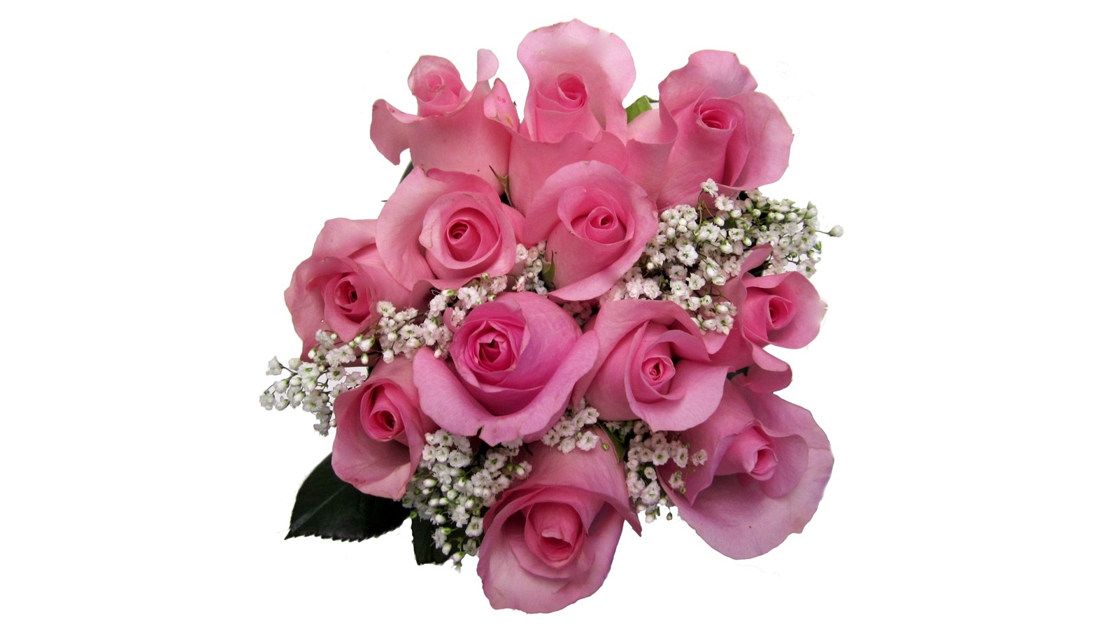 Order Dozen Rose Bouquet, Pink food online from Lucky California store, Millbrae on bringmethat.com