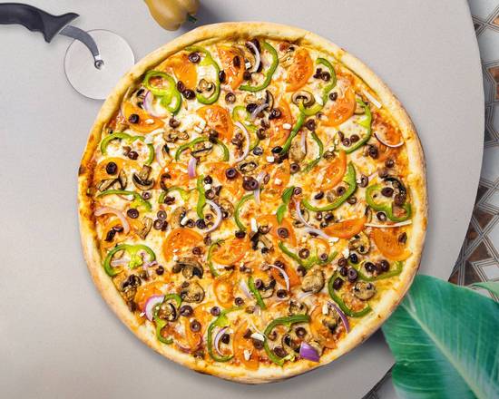 Order Very Veggie Pizza food online from The Pizza Patio store, New York City on bringmethat.com