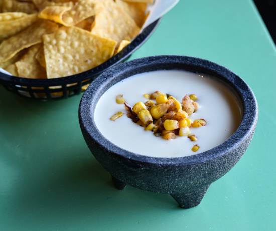 Order Queso Elote + Chips food online from Barrio store, Cleveland Heights on bringmethat.com