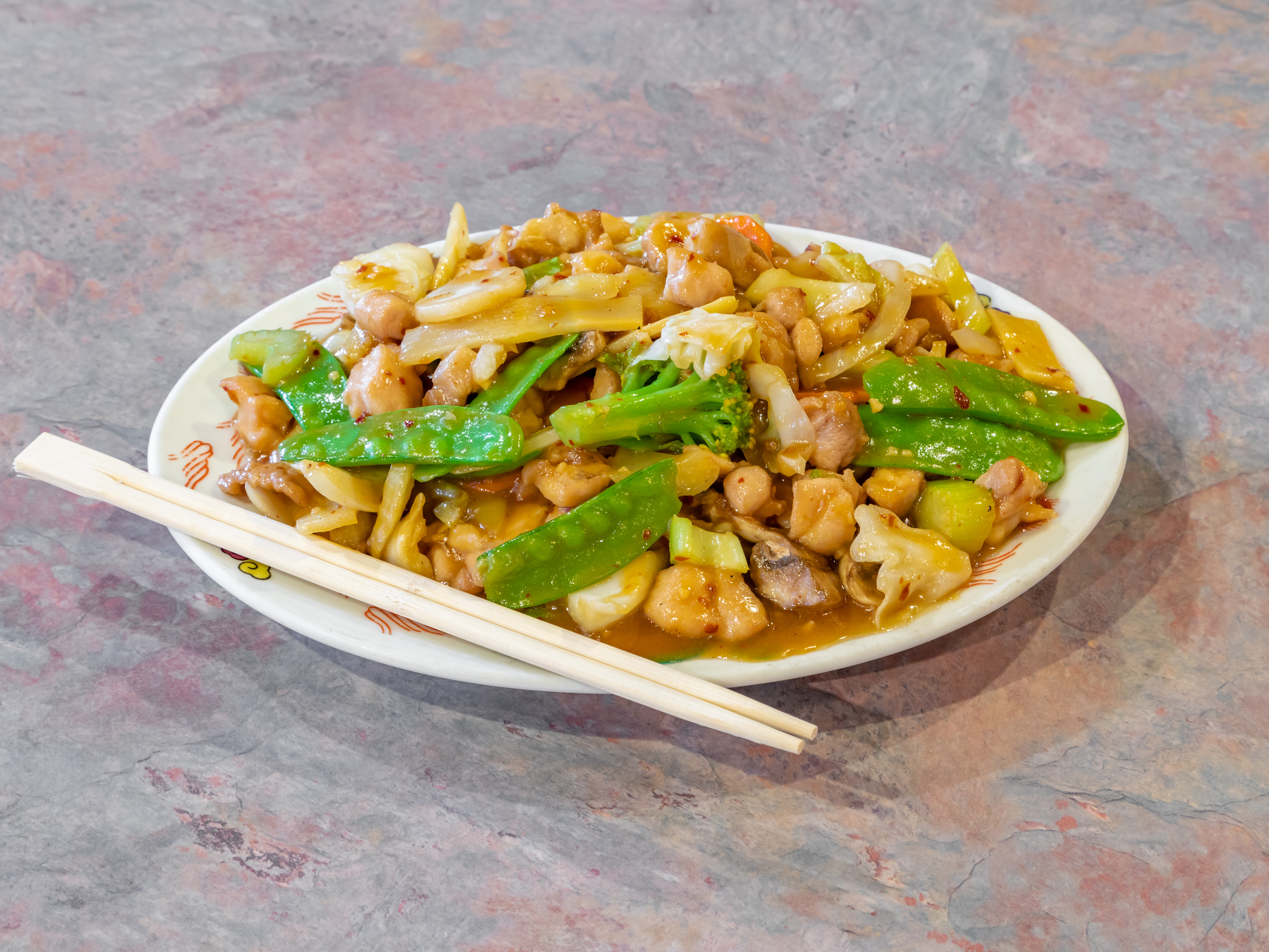 Order Yu Shan Chicken   food online from Dragon Palace store, Phoenix on bringmethat.com