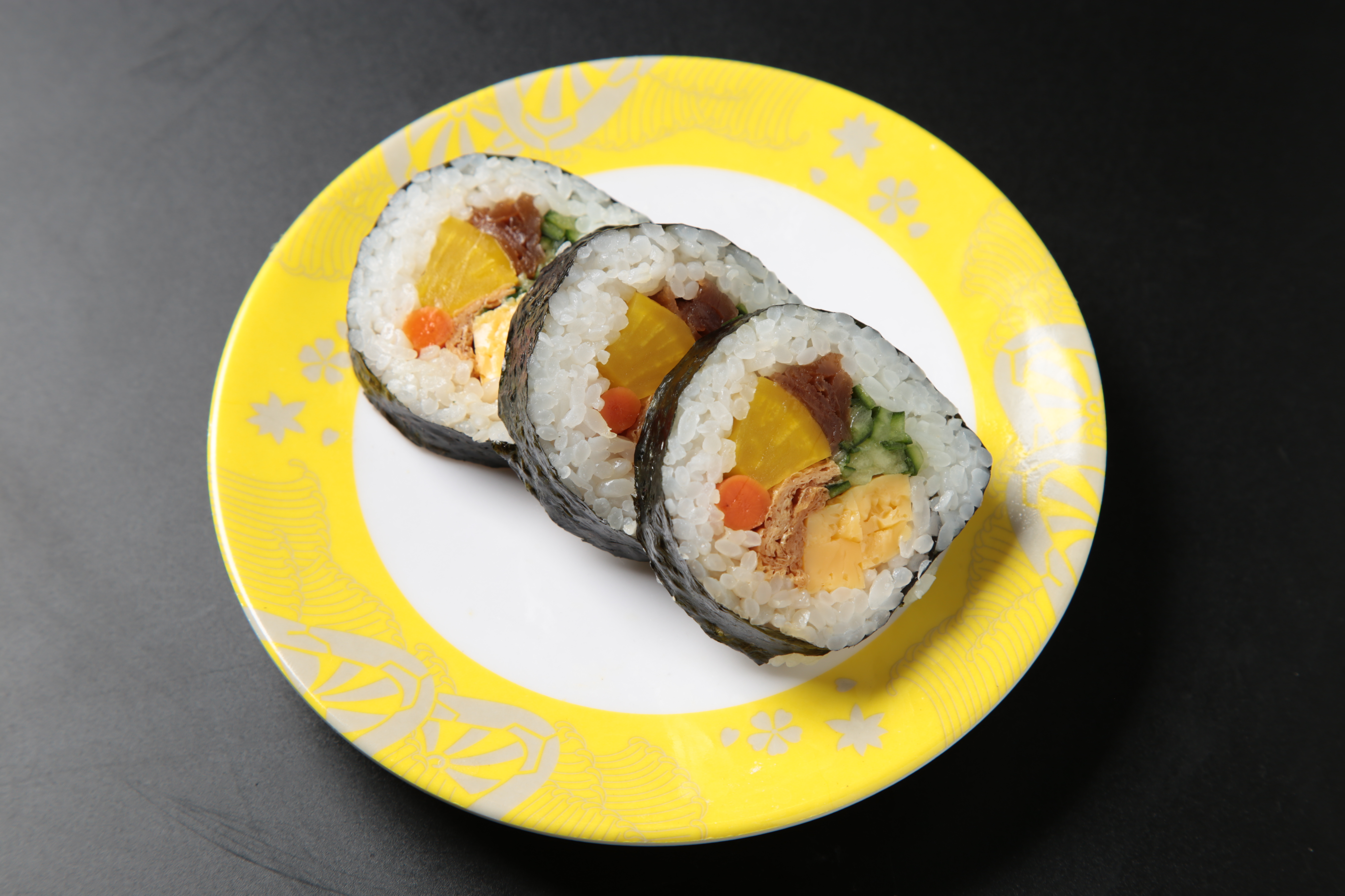 Order Combination Roll (6 pcs) food online from Izumi Revolving Sushi store, Daly City on bringmethat.com