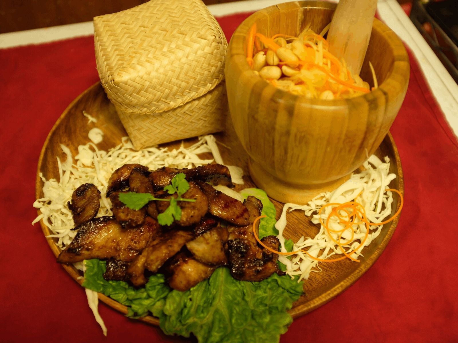 Order Moo Yang  food online from Taste of Thai store, Arlington on bringmethat.com
