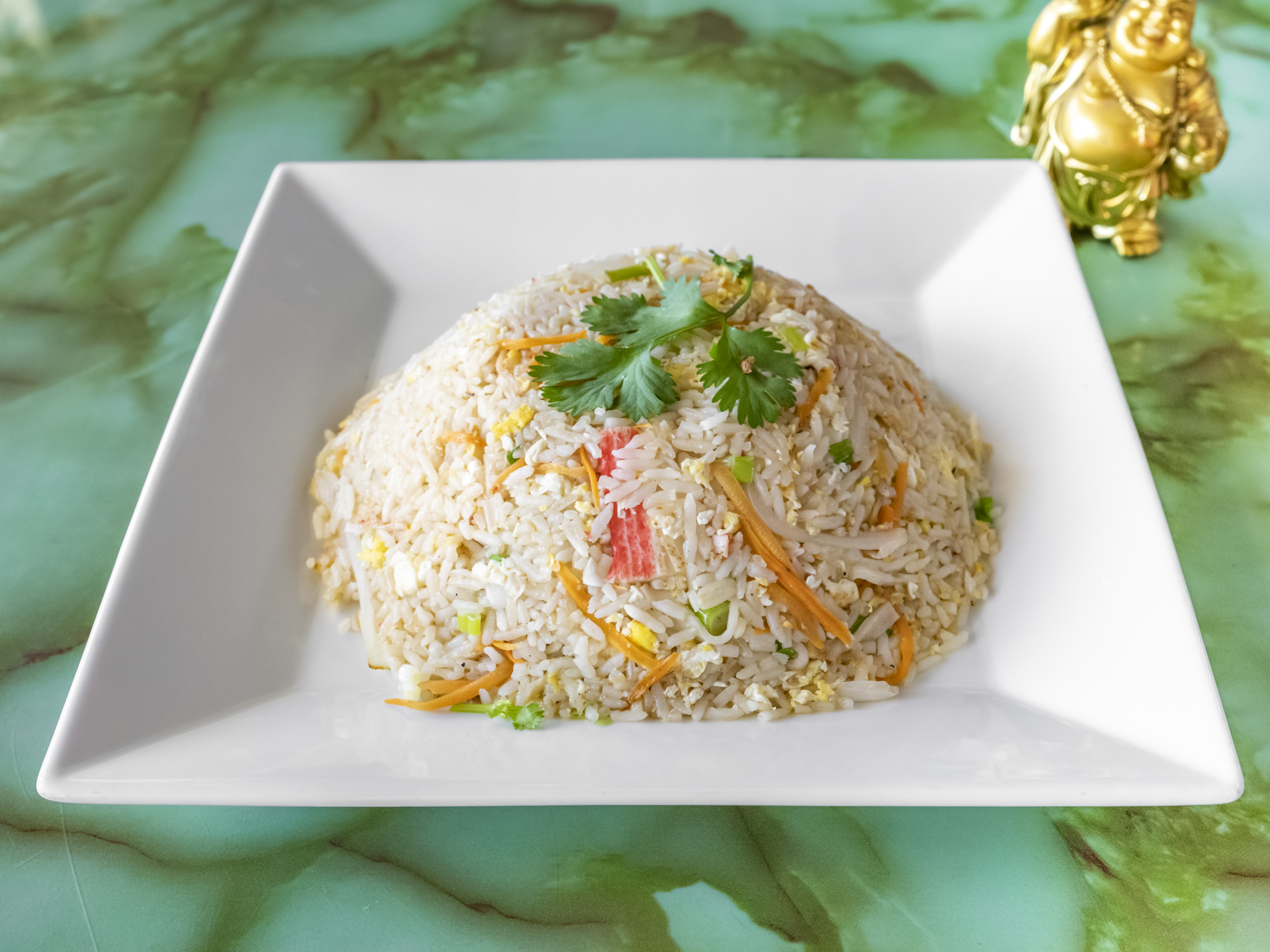 Order 35. Seafood Fried rice food online from Thai Pakse Restaurant store, Fort Worth on bringmethat.com