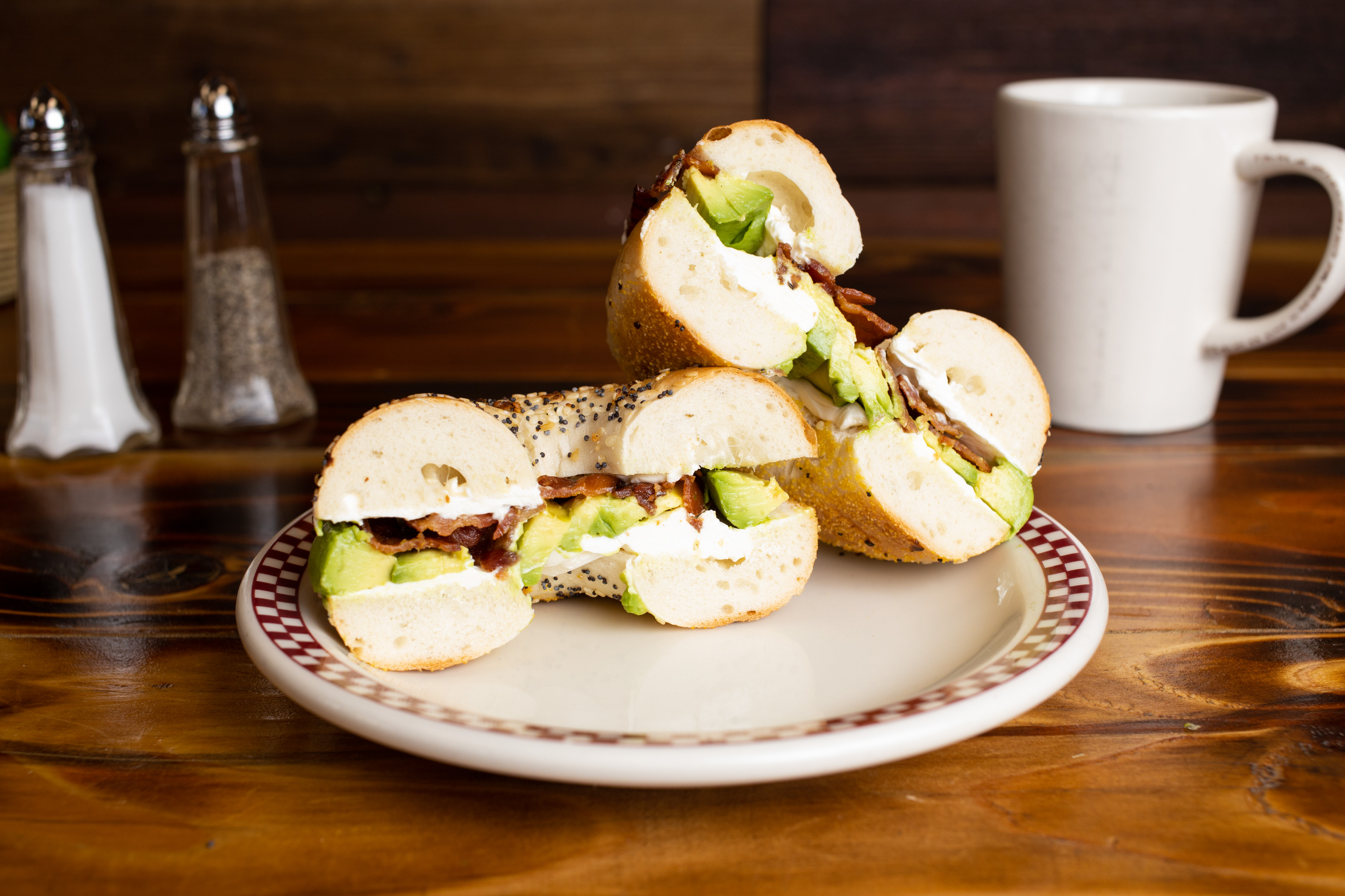 Order Cream cheese bacon and avocado  food online from Cafe Guatemalteco store, San Francisco on bringmethat.com