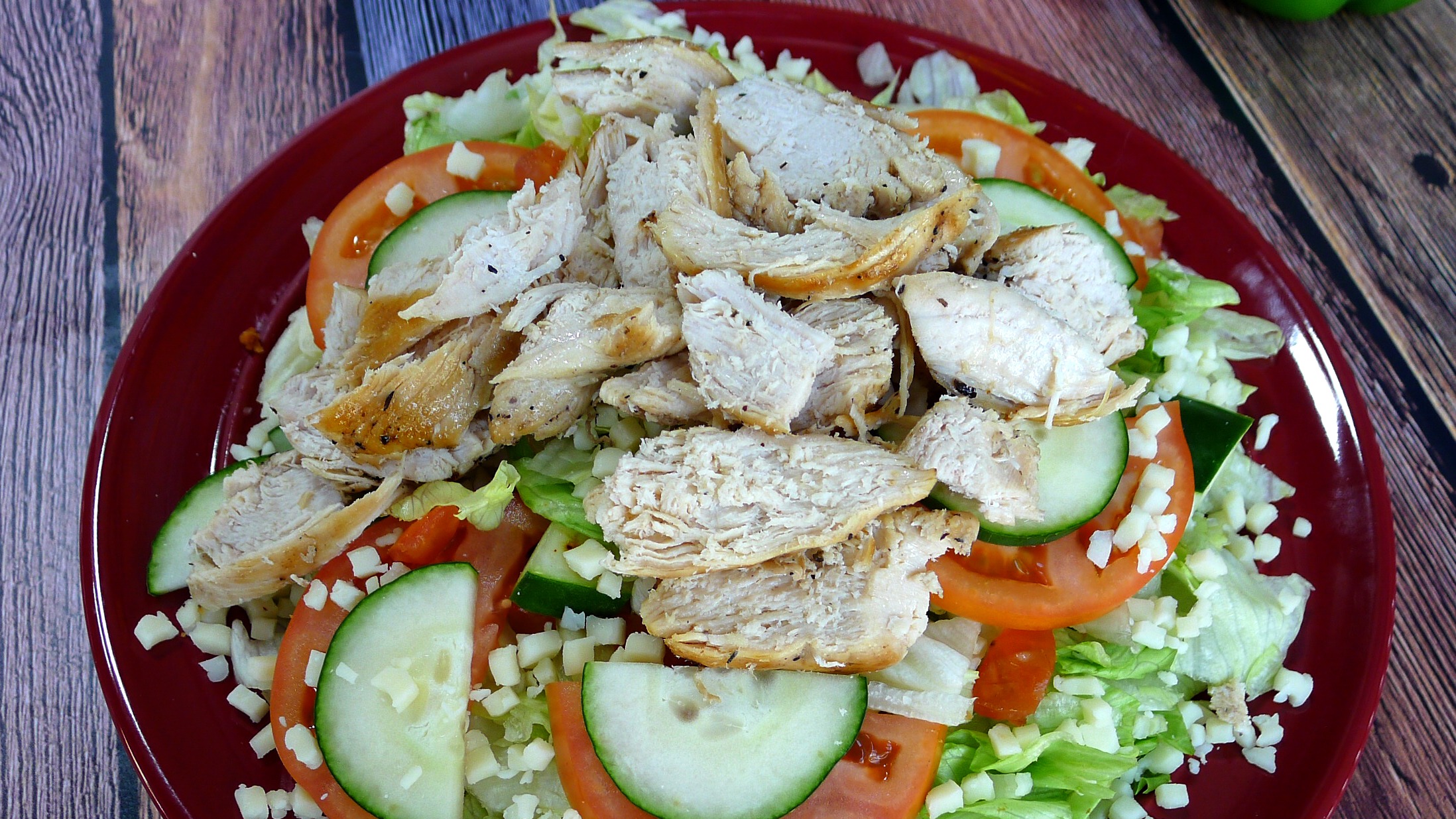 Order Grilled Chicken Salad food online from Euro Gyro store, Akron on bringmethat.com