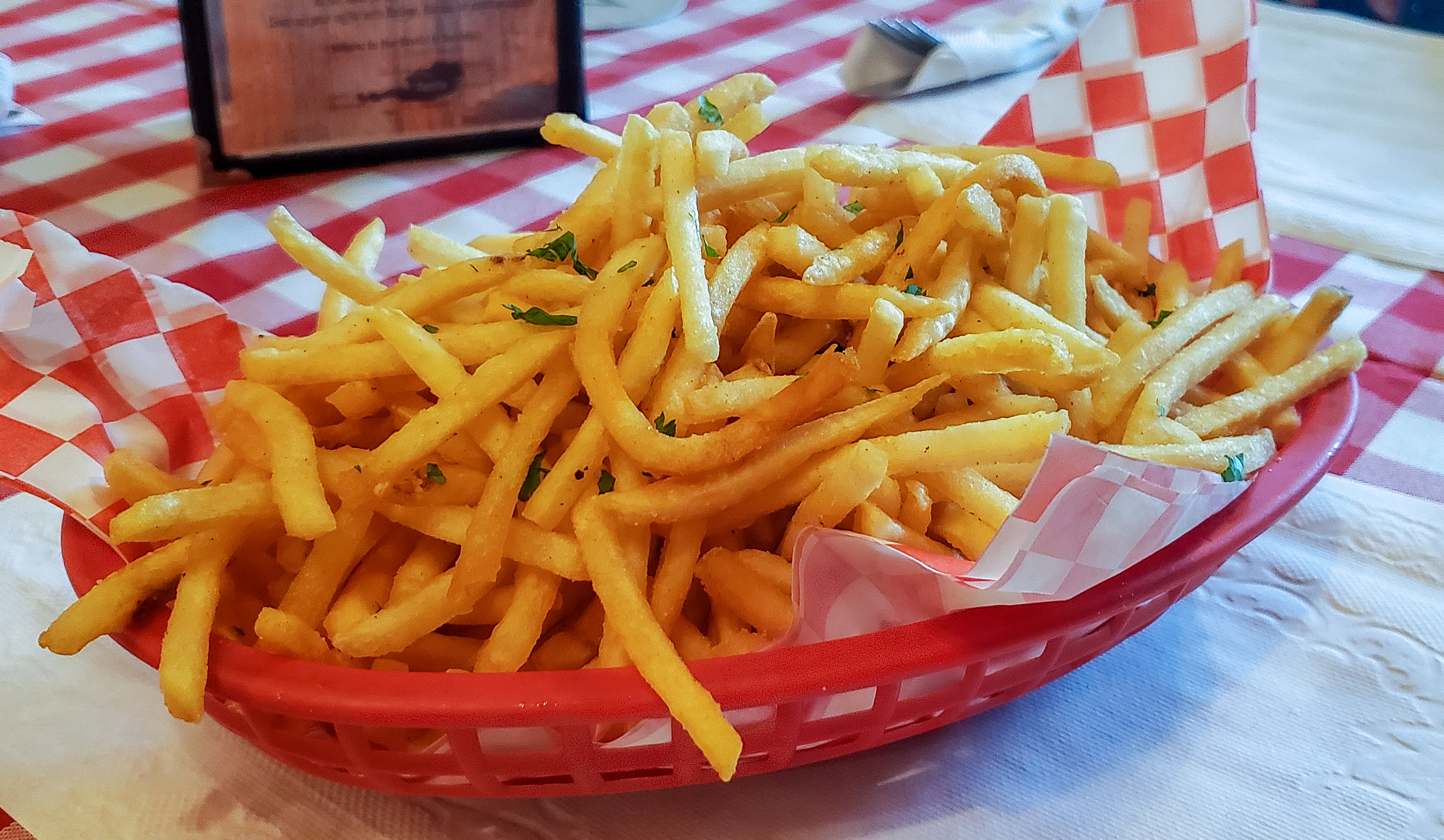 Order Basket of fries food online from Jorg's Cafe Vienna store, Plano on bringmethat.com