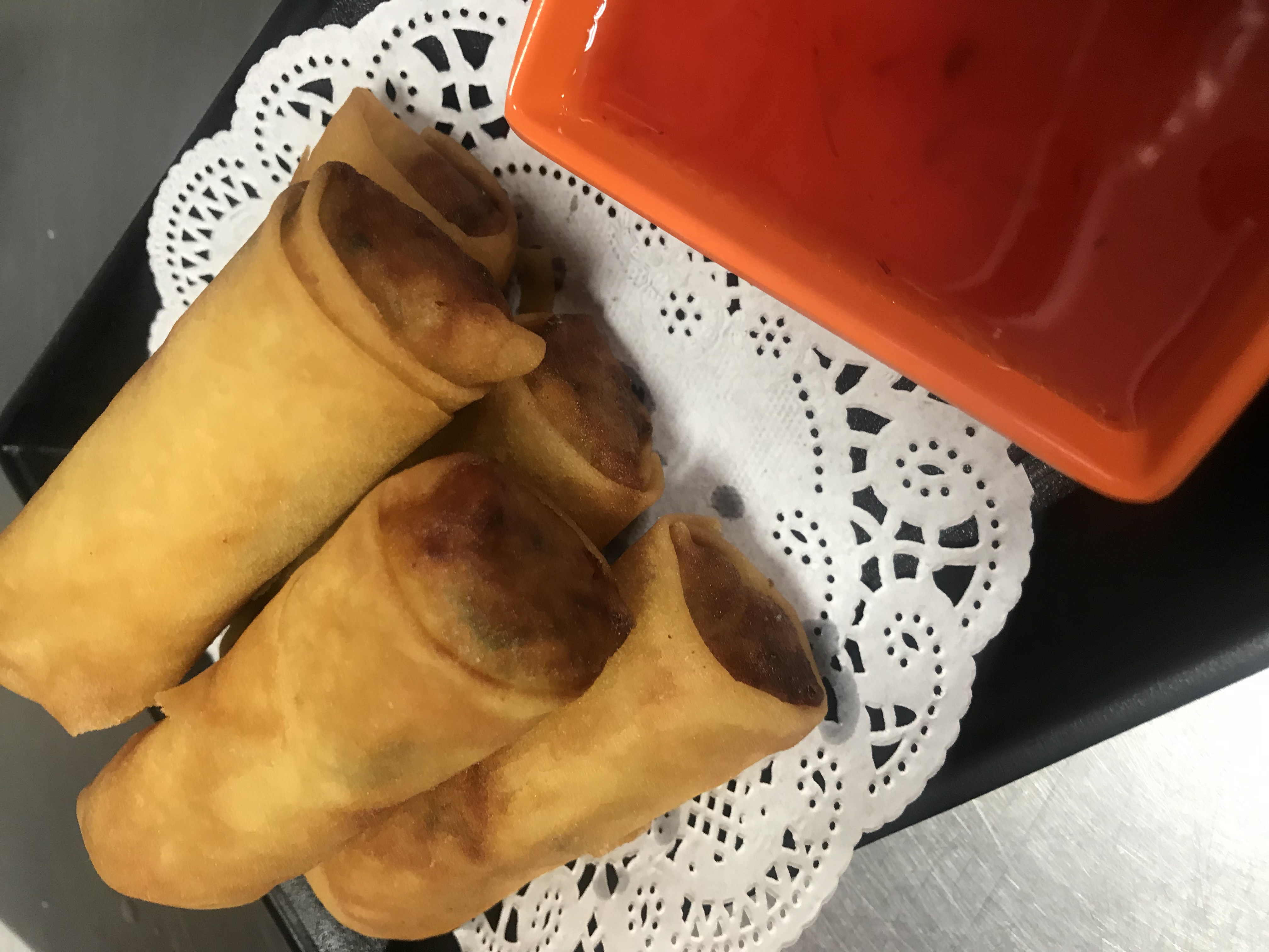Order 2. 5 Pieces Egg Rolls food online from Rialto Thai Kitchen store, Rialto on bringmethat.com