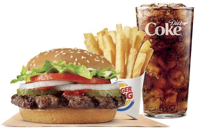 Order WHOPPER JR.® Meal food online from Burger King store, Michigan City on bringmethat.com