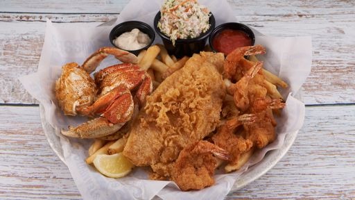 Order Captain's Plate food online from Joes Crab Shack store, Sandy on bringmethat.com