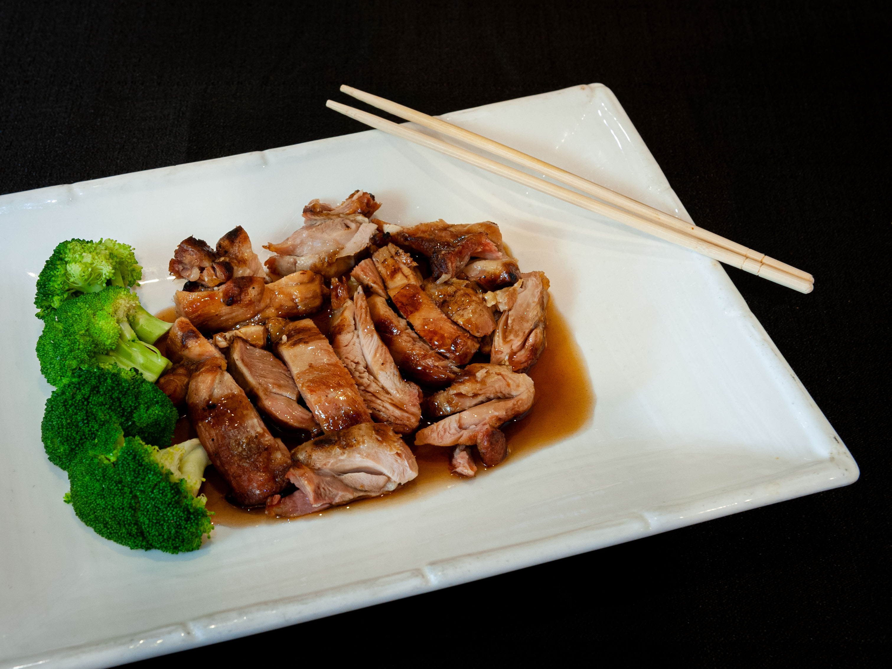 Order S8. Grilled Bourbon Chicken food online from Cheng's Chinese Restaurant store, Lake Mary on bringmethat.com
