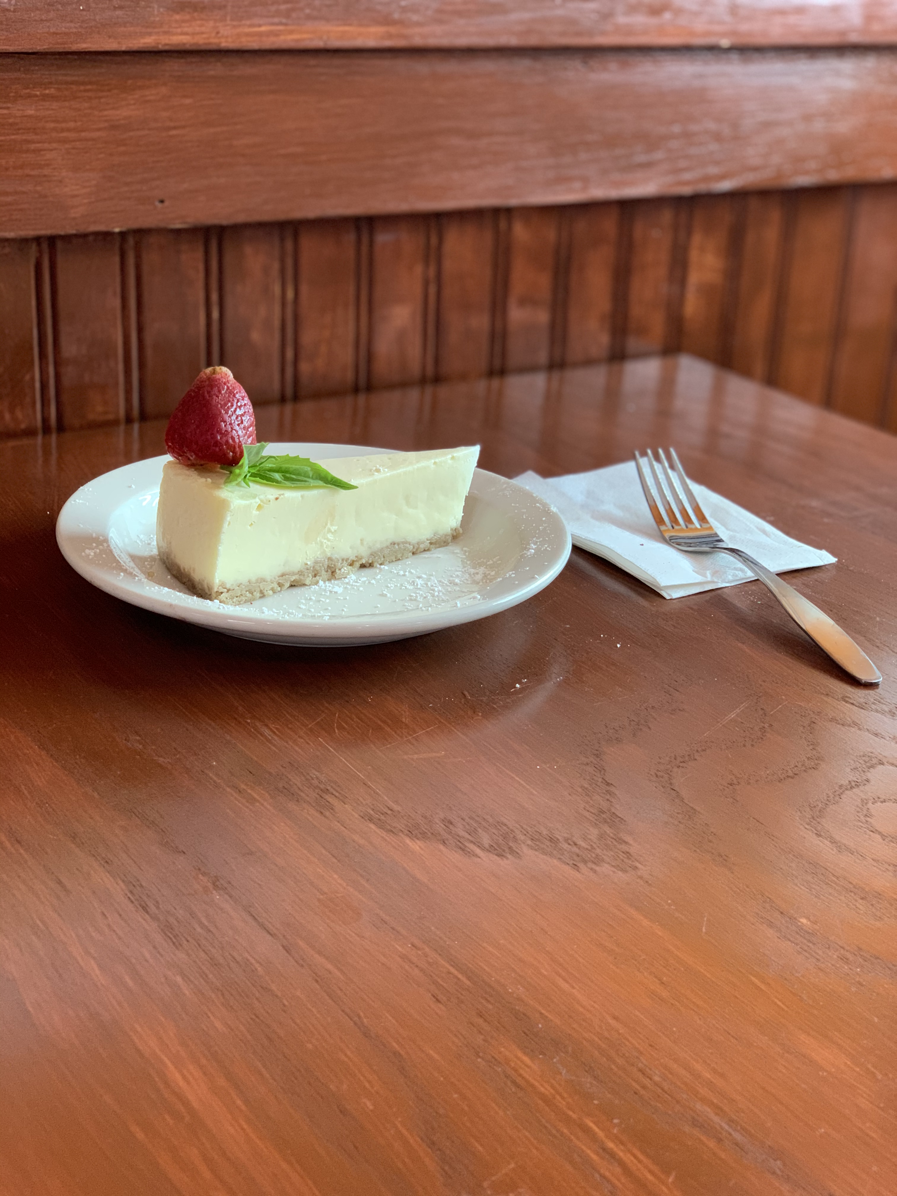 Order Plain Cheesecake food online from Pizzeria Las Americas store, Jersey City on bringmethat.com