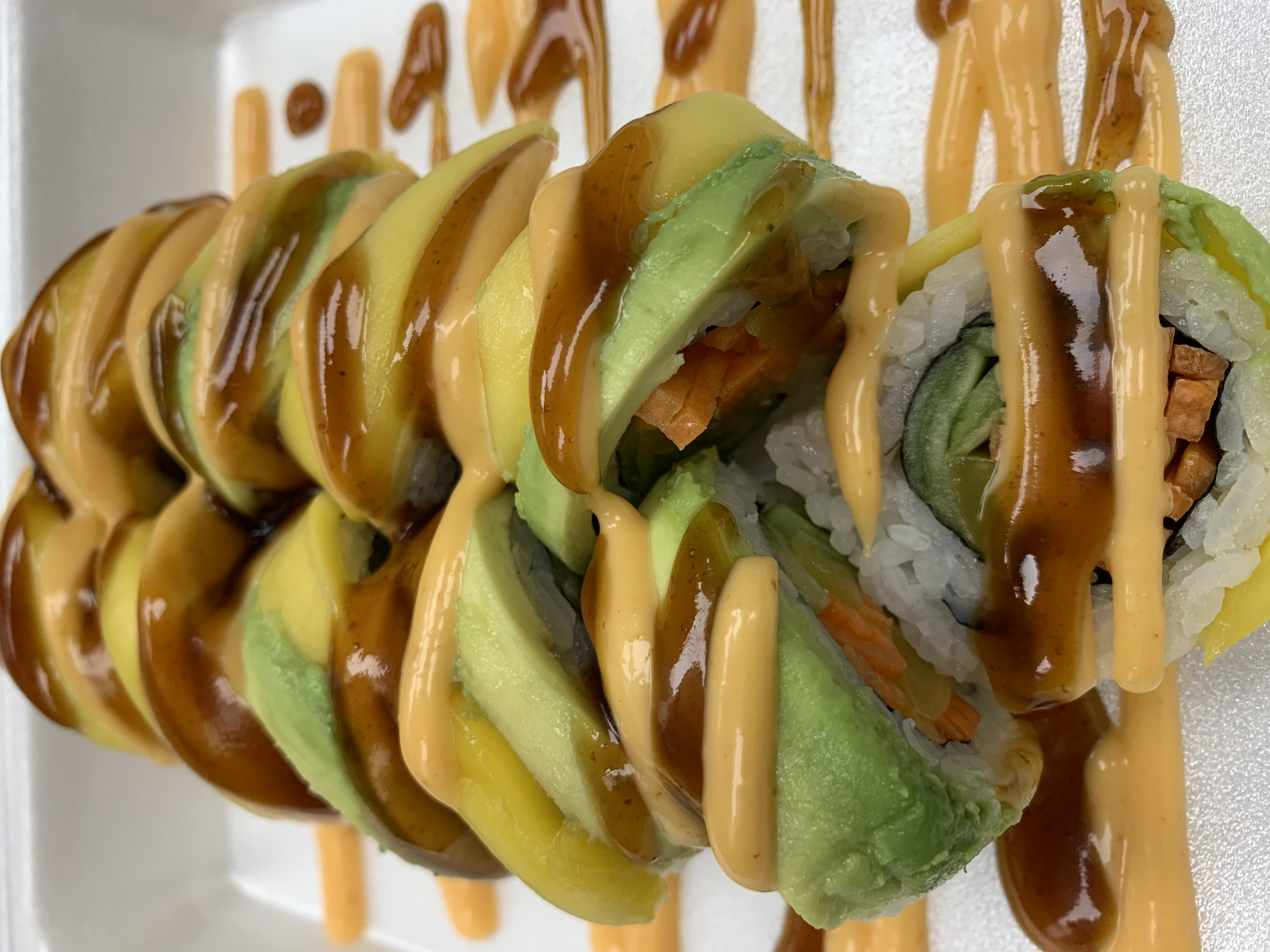 Order Garden & Mango Roll food online from Lee Sushi store, Sandy on bringmethat.com