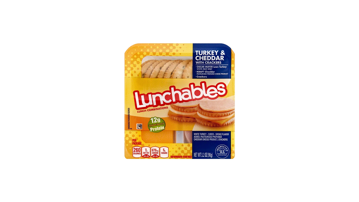 Order Lunchable Turkey and Cheddar 3.2oz food online from Extramile store, San Bernardino on bringmethat.com