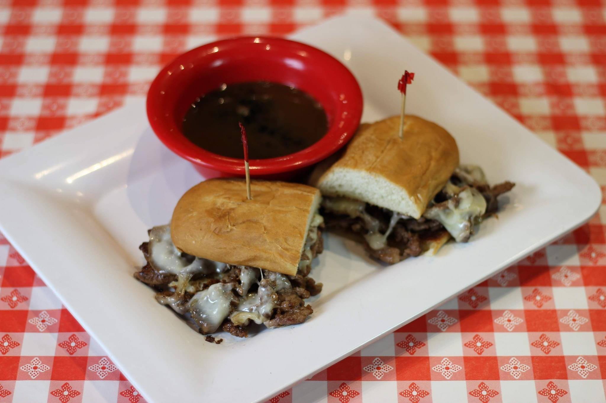 Order French Dip Sandwich food online from Chips Old Fashioned Hamburgers store, Dallas on bringmethat.com