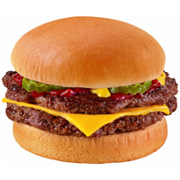 Order 1/3 lb. Double with Cheese Burger food online from Hamilton Dq store, Sioux City on bringmethat.com