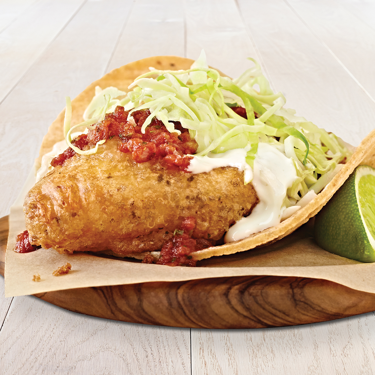 Order Original Fish Taco® food online from Rublo Baja Grill store, Mesa on bringmethat.com