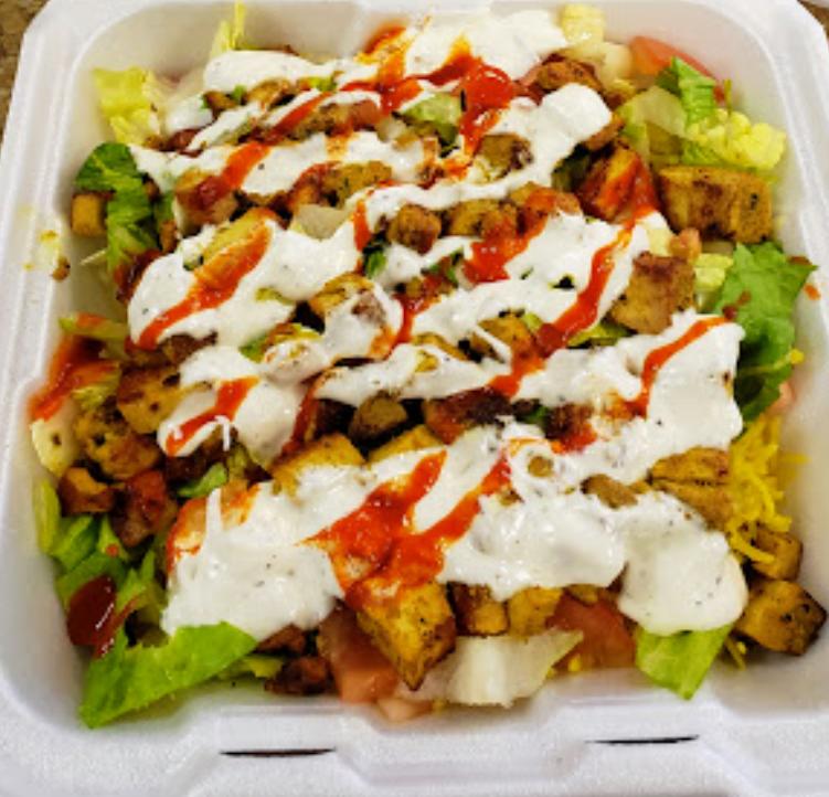 Order Chicken Over Rice food online from Almadinah Market store, Mohegan Lake on bringmethat.com