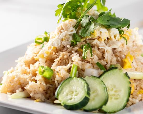 Order Crab Fried Rice food online from Thai Jasmine store, Plano on bringmethat.com