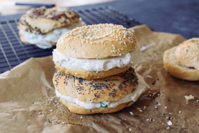 Order Bagel & Cream Cheese food online from Greenology store, New Canaan on bringmethat.com