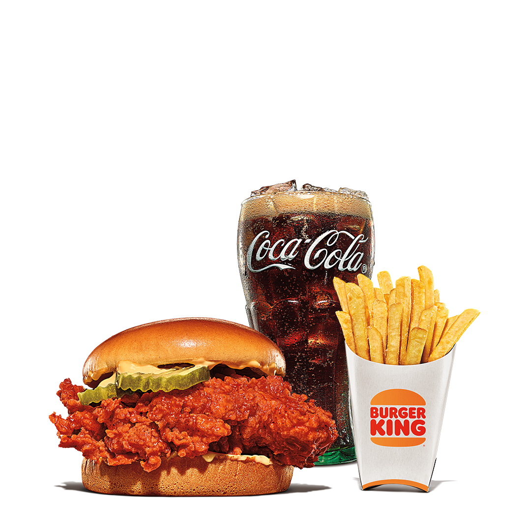 Order Spicy Ch'King Sandwich Meal food online from Burger King store, Gresham on bringmethat.com