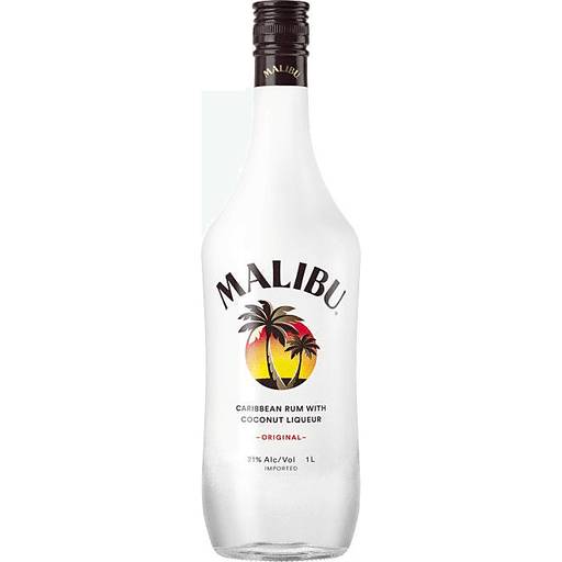 Order Malibu Rum Coconut (1 LTR) 1307 food online from BevMo! store, Citrus Heights on bringmethat.com