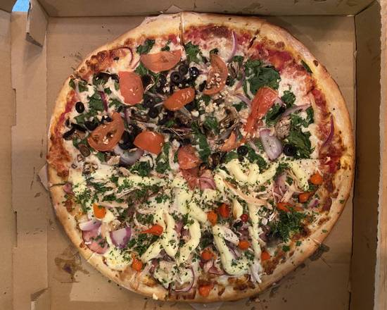 Order Veggie Pizza (Red Pie) food online from Baiano Pizzeria - Hayes Valley store, San Francisco on bringmethat.com