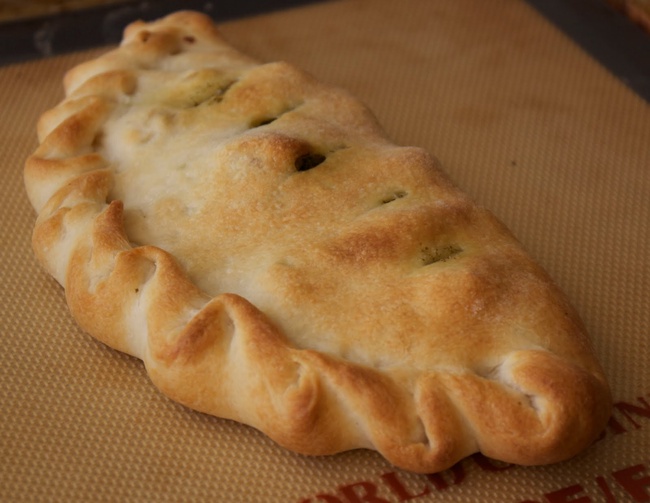 Order Calzone (Up to 3 Toppings) food online from Ocean Pizza store, San Diego on bringmethat.com