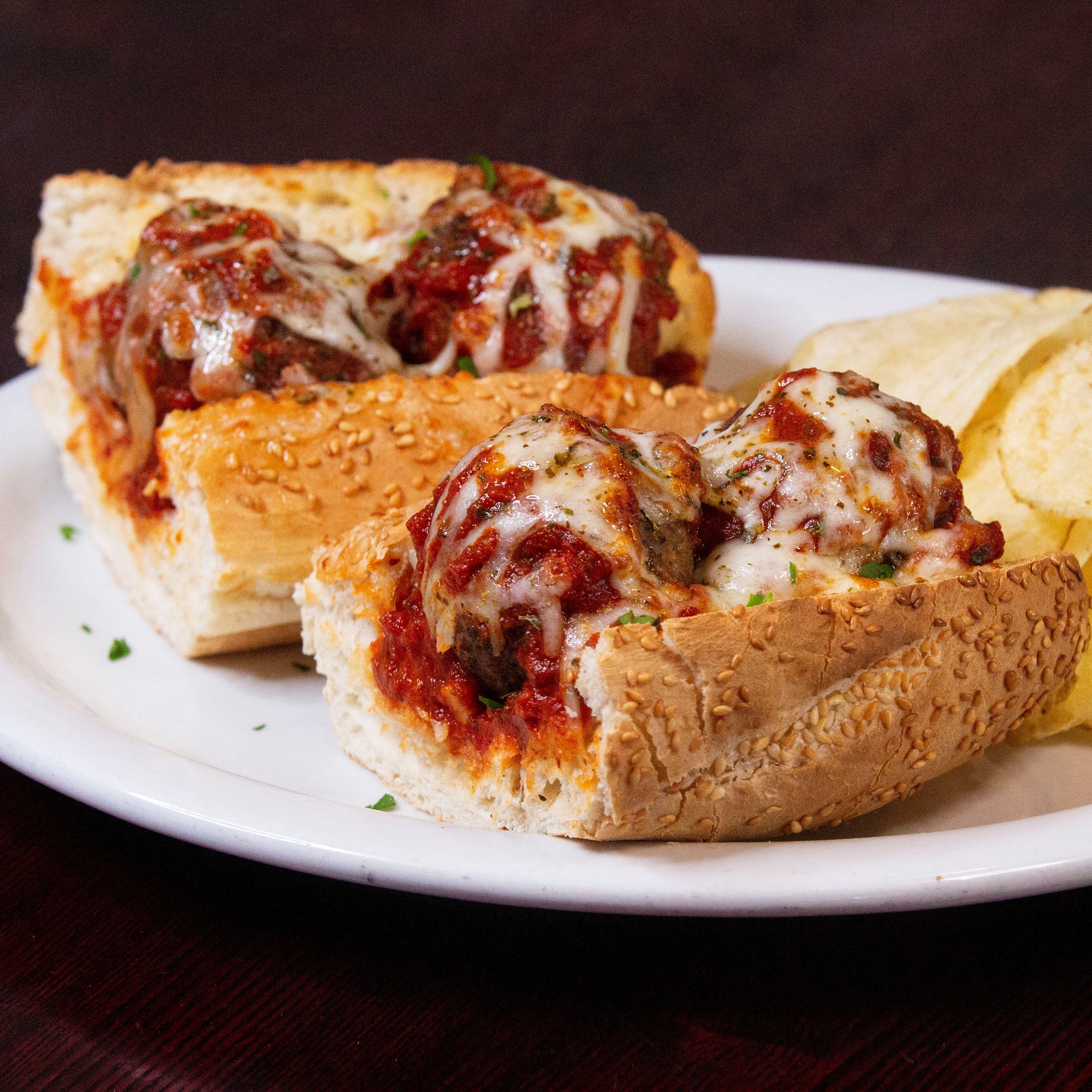 Order 4. Old World Meatball Sub Sandwich food online from Streets Of New York store, Peoria on bringmethat.com