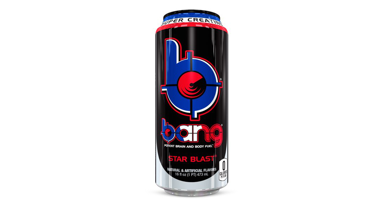 Order Bang Star Blast Energy Drink with Super Creatine, 16 fl oz food online from Lula Convenience Store store, Evesham on bringmethat.com