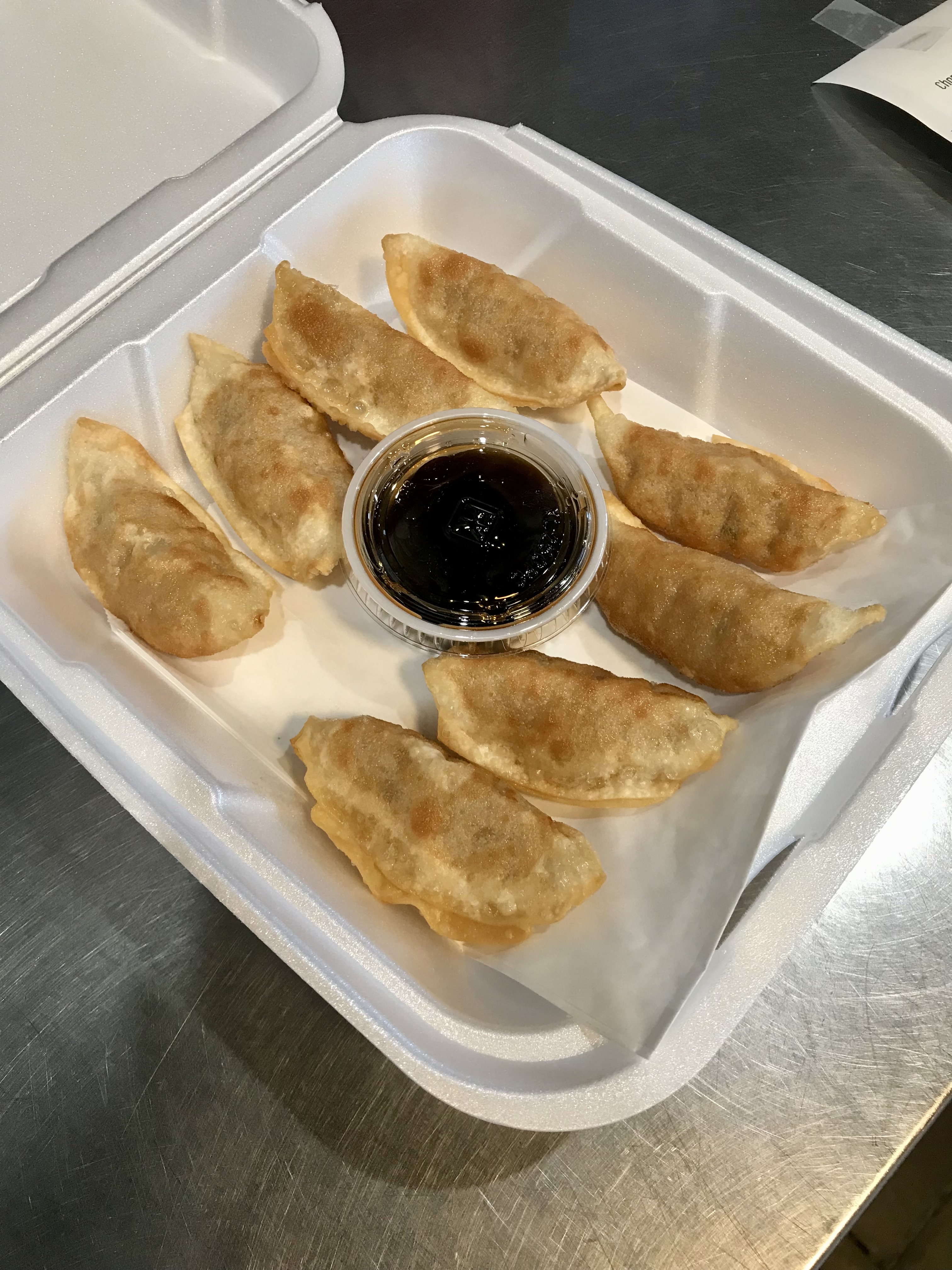 Order 3. Potstickers food online from Chopstix Asian Diner store, Tucson on bringmethat.com