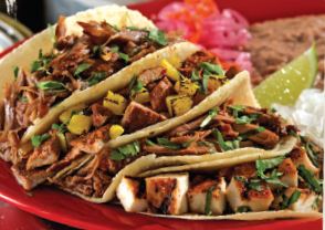 Order 4 Any  Tacos food online from Ojos Locos Sports Cantina store, Houston on bringmethat.com