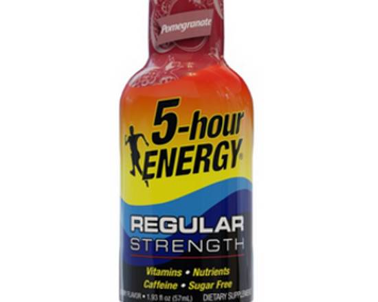 Order 5-Hour Energy Pomegranate 1.93 oz food online from Rebel store, Henderson on bringmethat.com