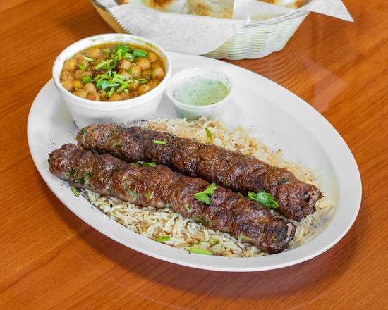 Order Lamb Seekh Kabab (1 Skewer) food online from Charcoal Chicken Pakistani-Indian Cuisine store, Sully on bringmethat.com