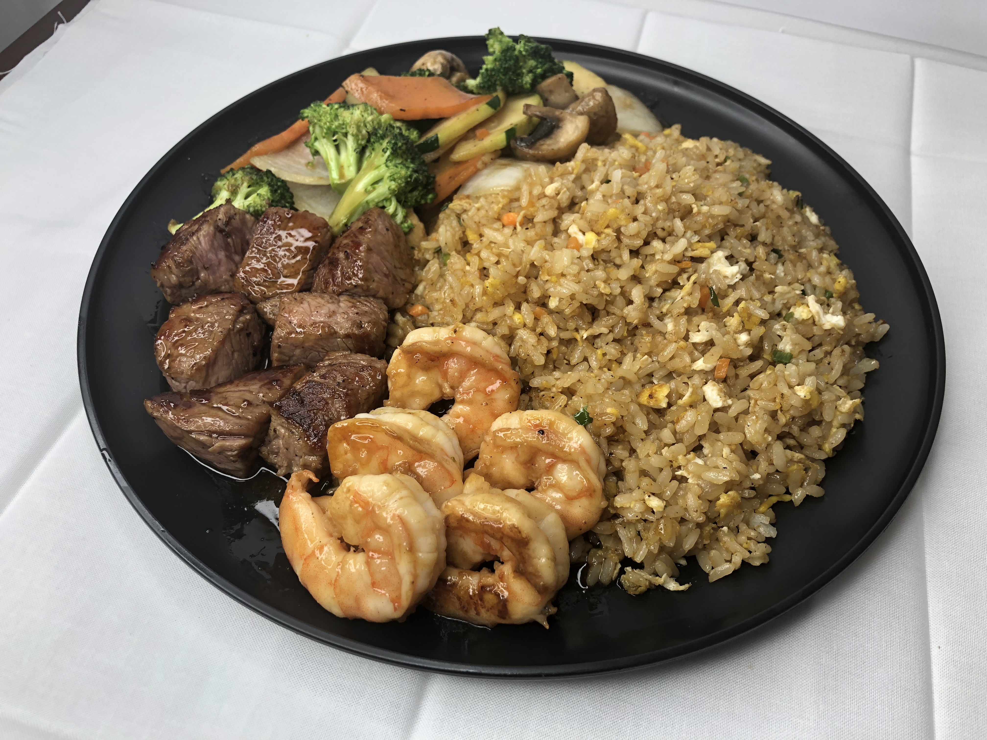 Order 12. Hibachi Combo Bowl food online from A Little More store, Columbia on bringmethat.com