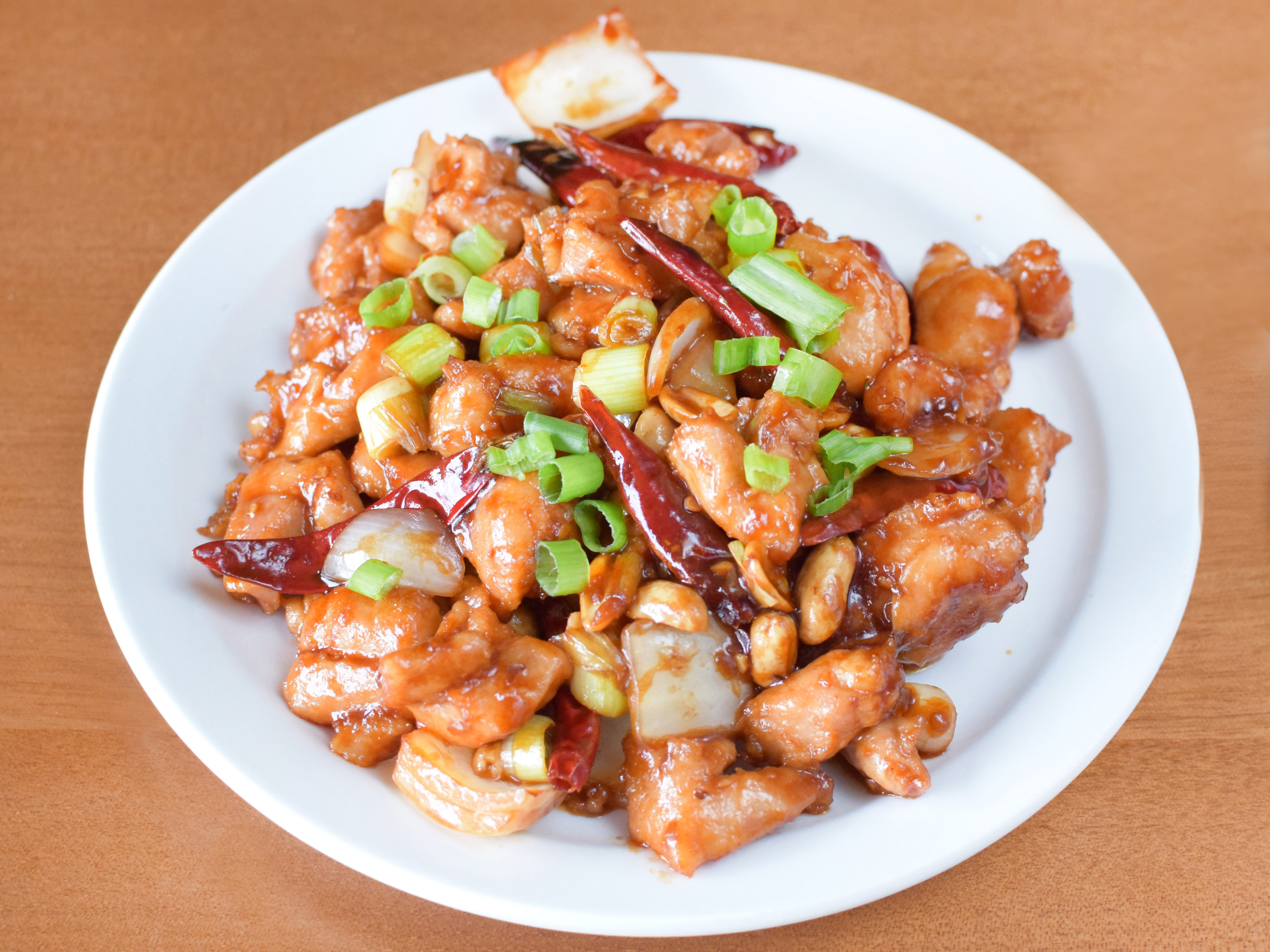 Order 3. Kung Pao Chicken food online from Jasmine Garden Chinese restaurant store, Riverside on bringmethat.com