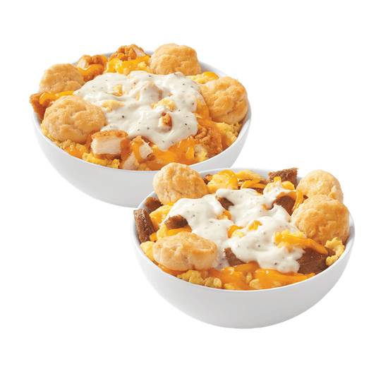 Order Biscuit Bowl with Sausage or Chicken food online from Dairy Queen store, Morristown on bringmethat.com