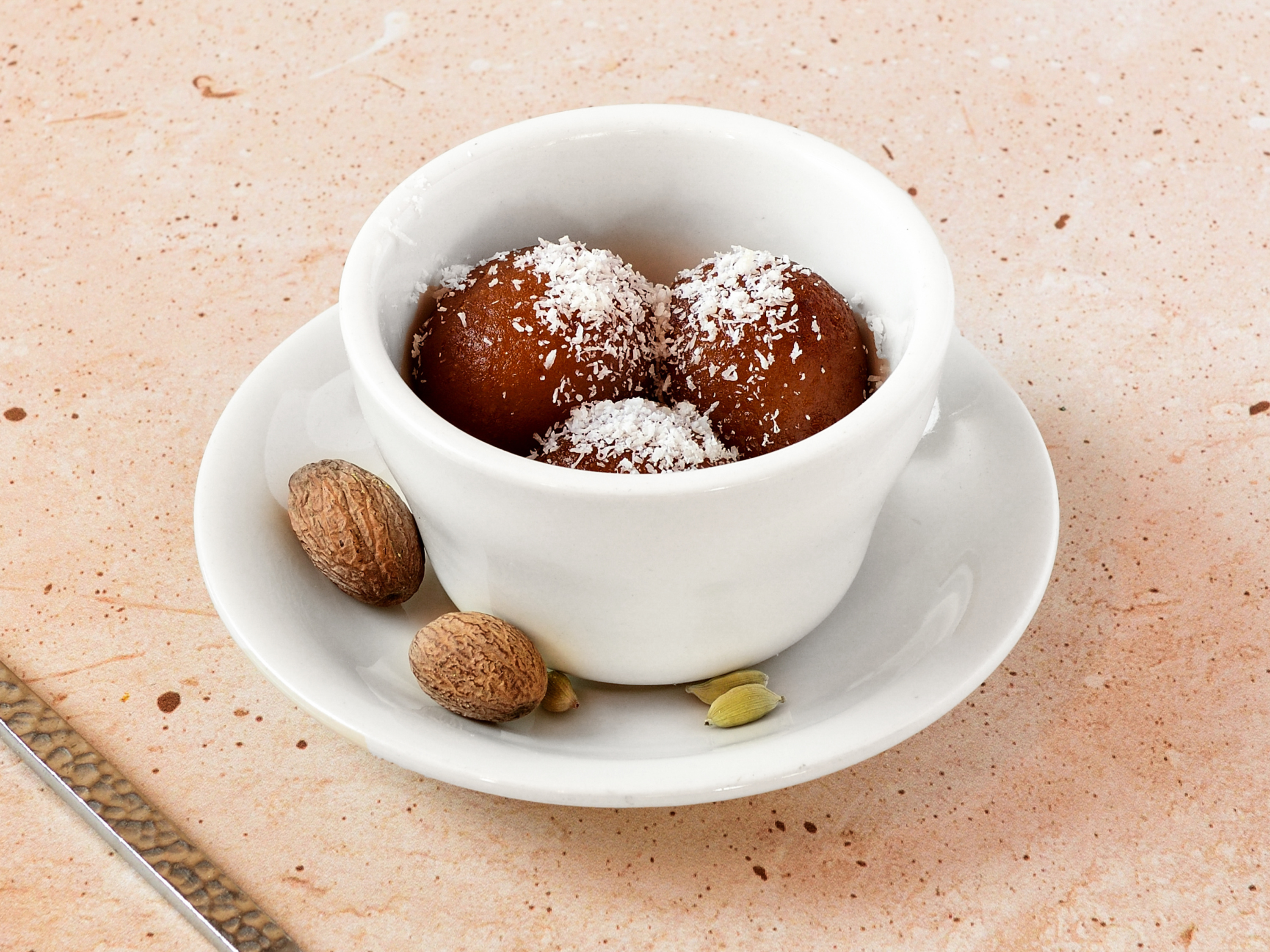 Order Gulab Jamun food online from The Clay Oven Indian Restaurant store, Roxbury Township on bringmethat.com