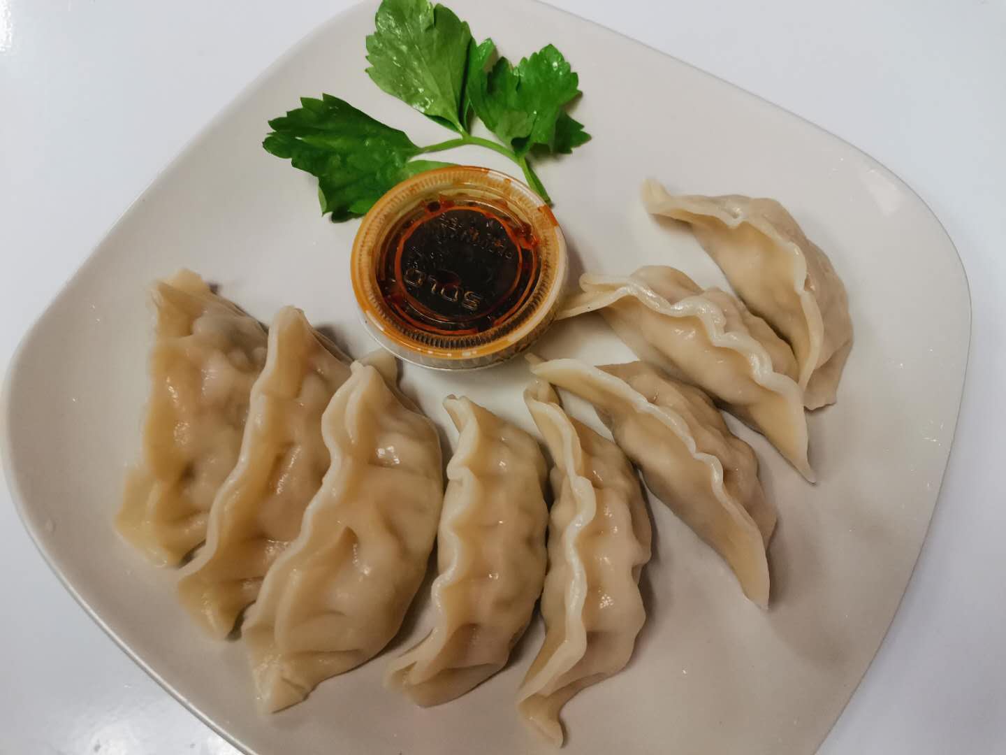 Order 17. Pork Dumpling food online from Great China store, West Chester on bringmethat.com