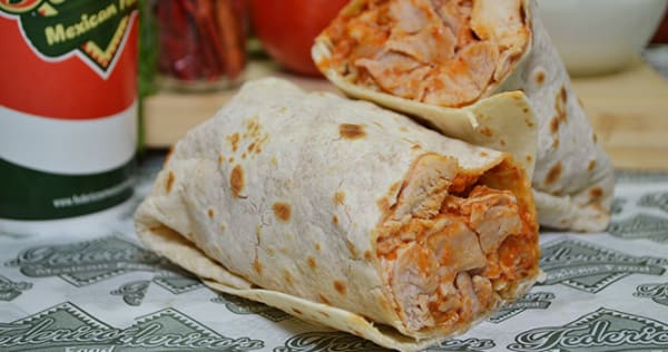 Order Chicken Burrito food online from Federico's Mexican Food store, Phoenix on bringmethat.com