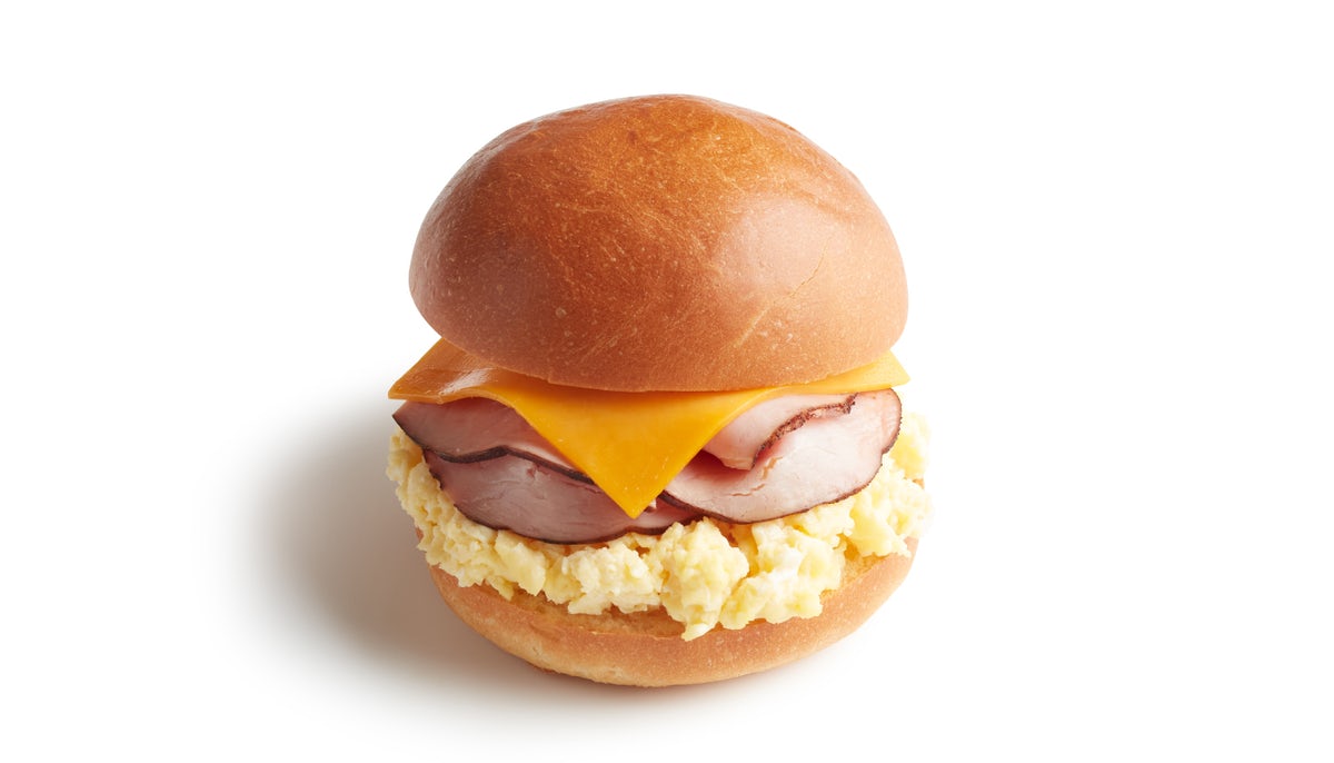 Order Sandwiches & Wraps|Ham Egg and Cheese Brioche food online from The Coffee Bean & Tea Leaf store, Goleta on bringmethat.com