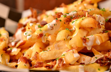 Order Bacon Cheese Fries food online from Da Vinci's Pizza store, Charlotte on bringmethat.com