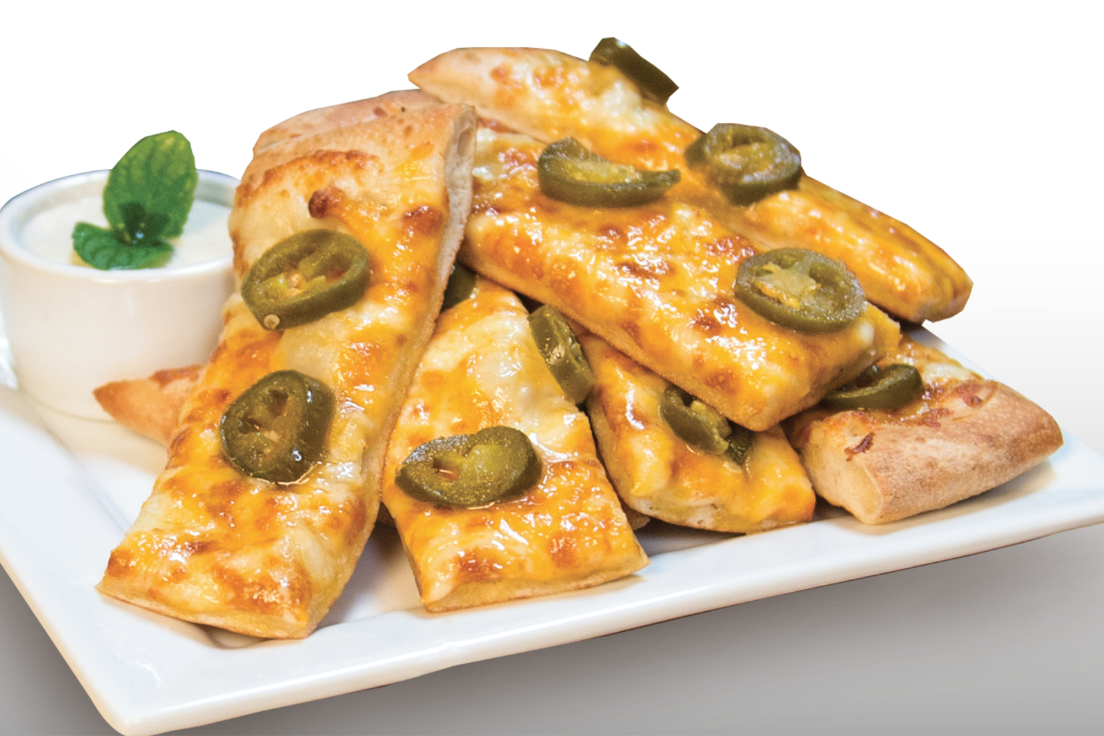Order Cheezee Jalapeño Bread food online from Pizza Guys store, Brentwood on bringmethat.com