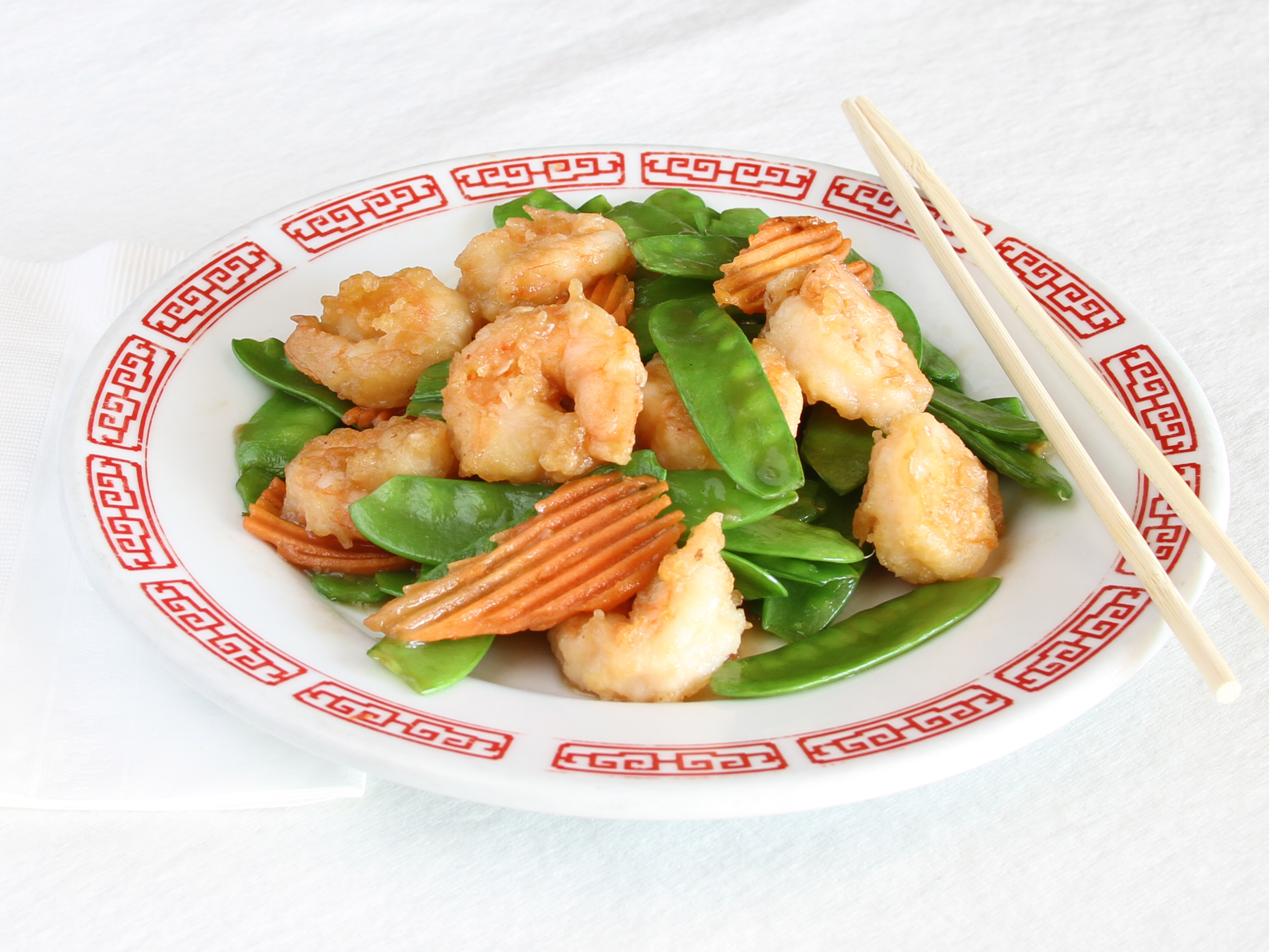 Order Shrimp with Snowpeas food online from Mandarin Restaurant store, Albuquerque on bringmethat.com