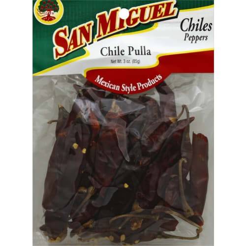 Order San miguel · Chile Pulla Peppers (3 oz) food online from Jewel-Osco store, Niles on bringmethat.com