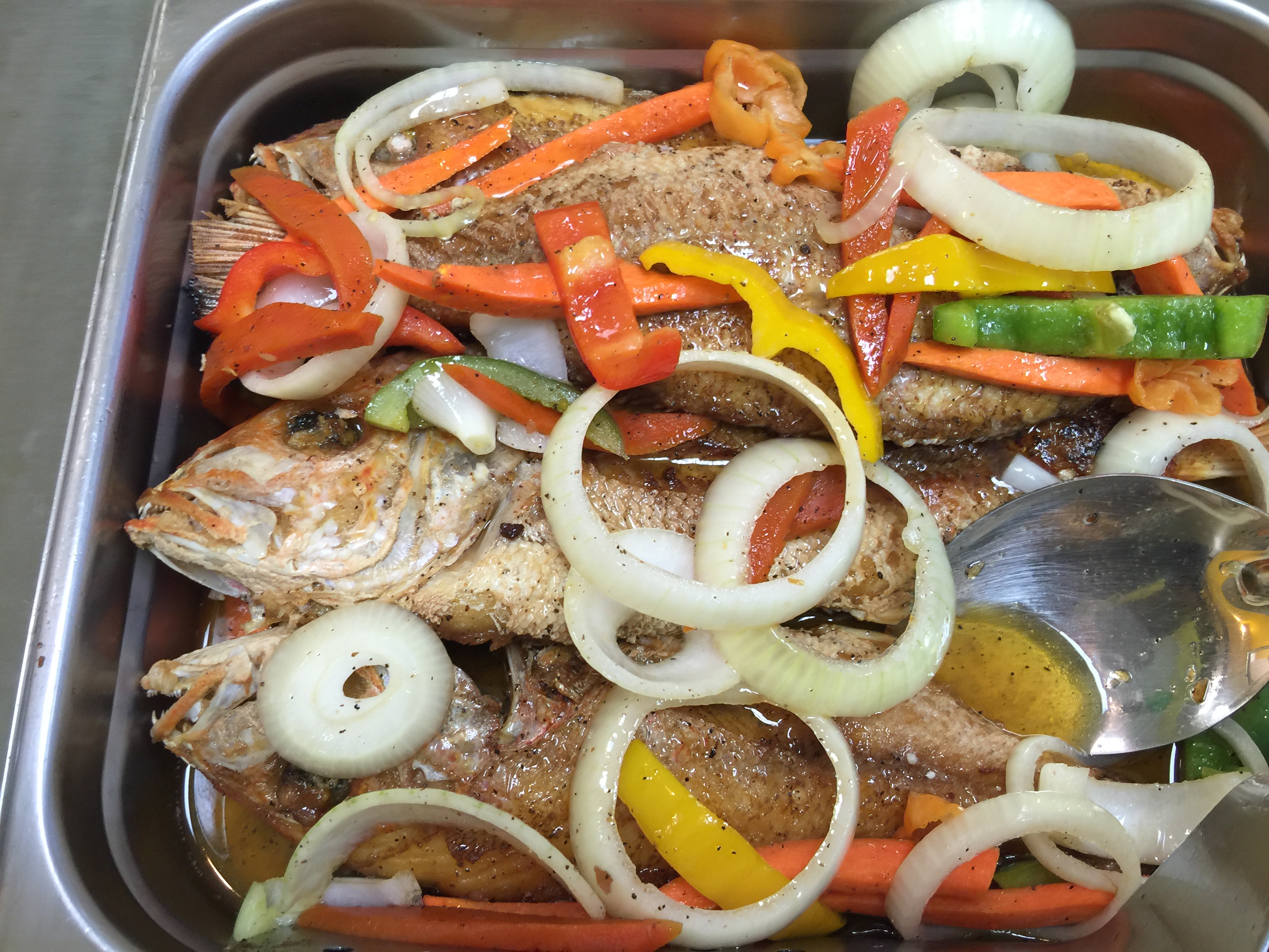 Order Red Snapper food online from Mum's Jamaican Restaurant store, Raleigh on bringmethat.com