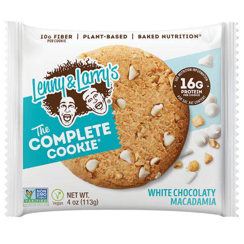 Order Lenny & Larry's Complete Cookie White Chocolate Macadamia 4oz food online from 7-Eats store, Carlsbad on bringmethat.com