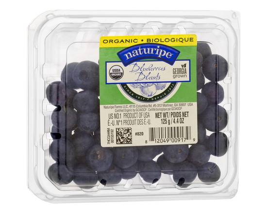 Order Naturipe · Blueberries (4.4 oz) food online from Safeway store, Damascus on bringmethat.com