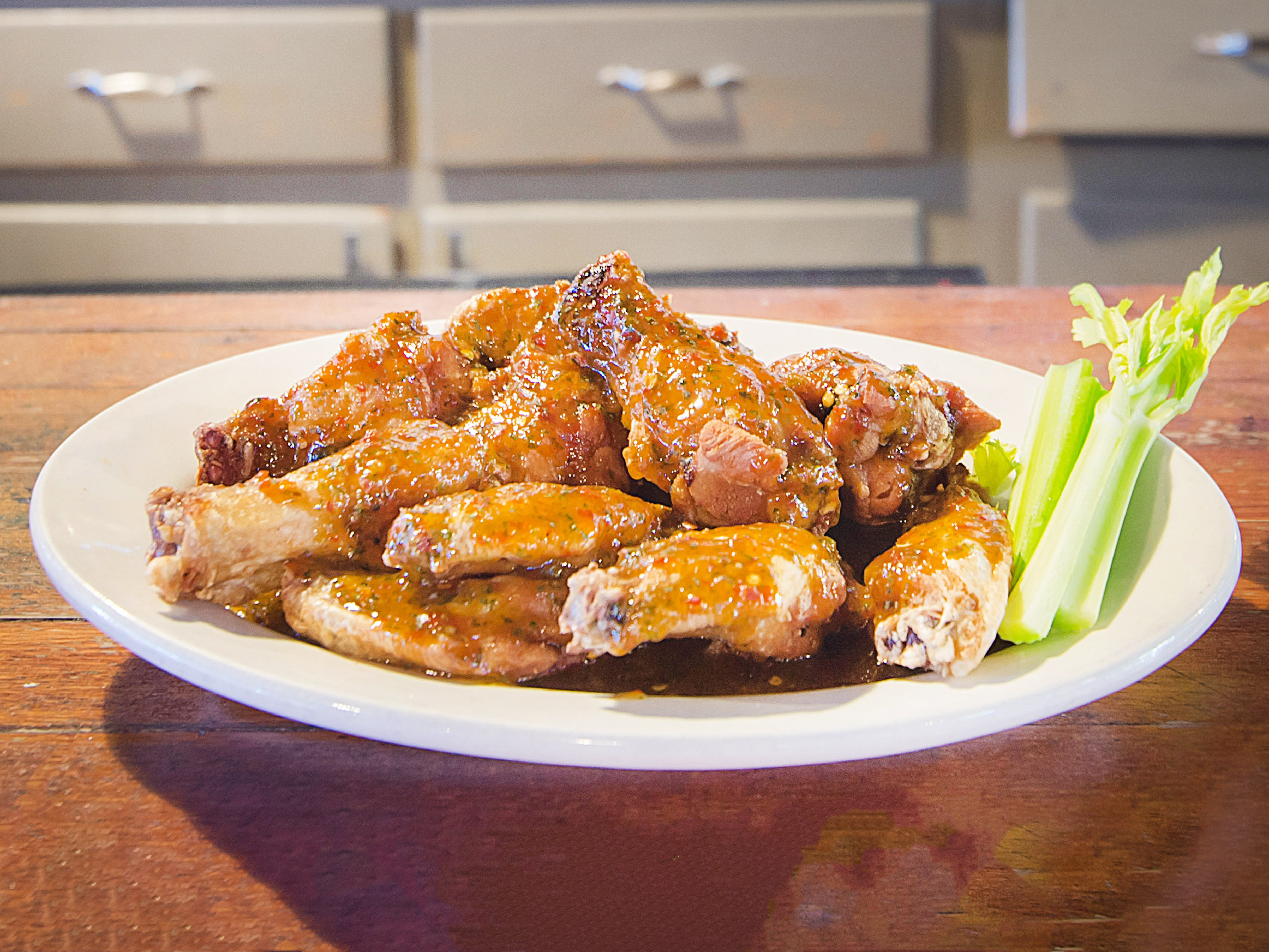 Order Chicken Wings (Traditional) food online from Roni's Pub + Kitchen store, Overland Park on bringmethat.com